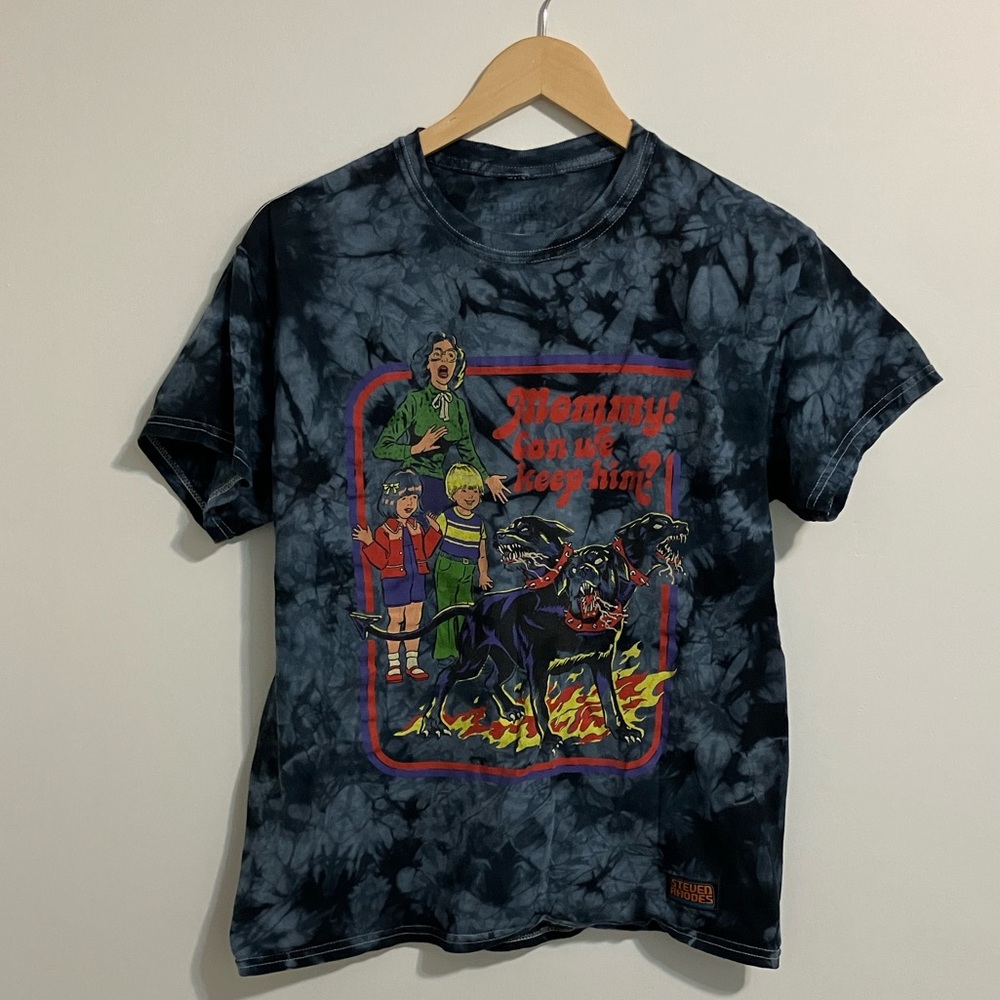 Graphic Tie-Dye T-Shirt - steven Rhodes